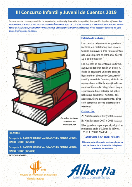 III CONCURSO INFANTIL Y JUVENIL DE CUENTOS 2019